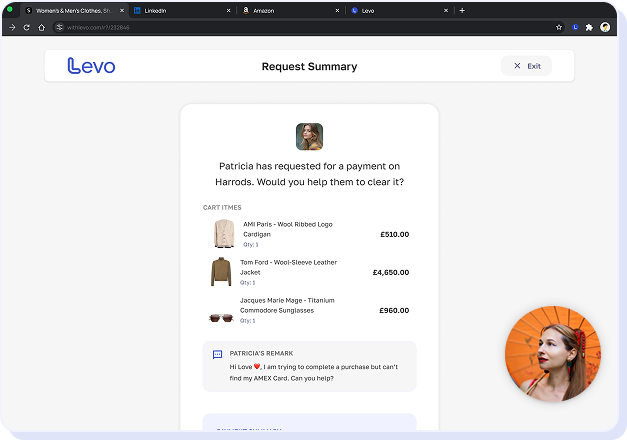 Levo Payer Request Summary