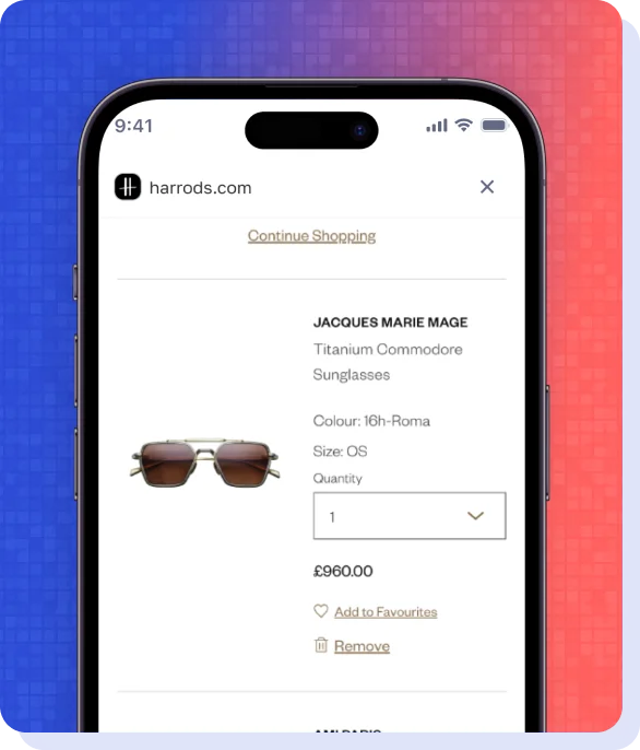 Shop at any supported store